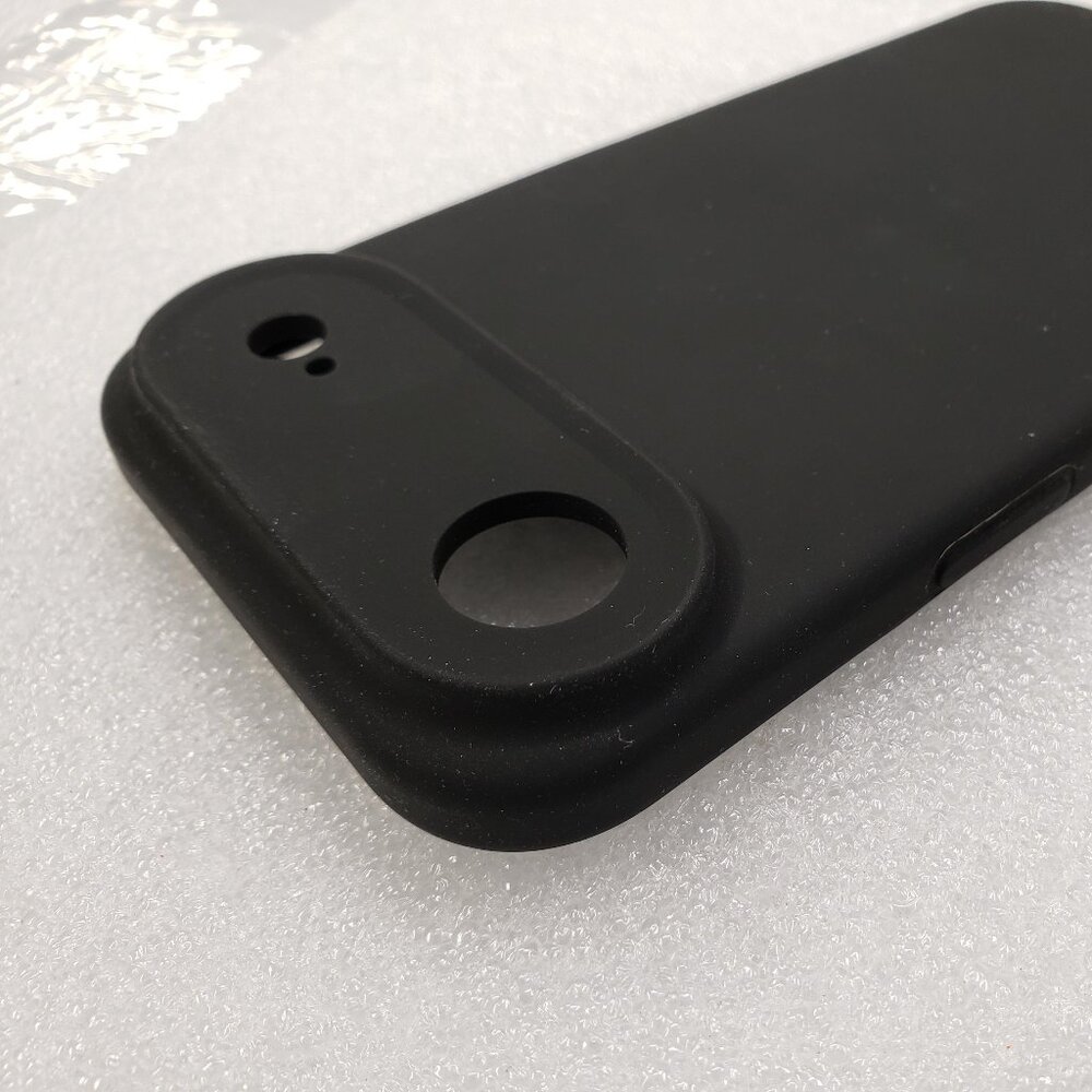 VOOII Case for iPhone Air, Black. Slim. Low Profile Silicone. Shockproof. Cover